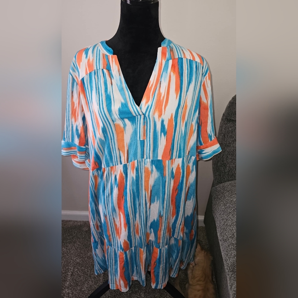 Chicco Womens 3 (plus size) Colorful Dress